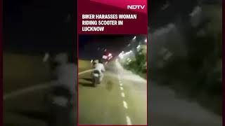 Lucknow News: Man Riding Bike Harasses Woman On Scooter In Lucknow