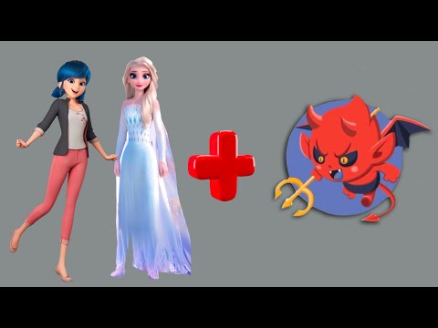 Elsa, Wednesday, and Ladybug's ANGEL or DEVIL Makeover? | Stars wow