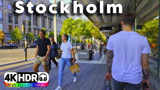 Stunning HDR 4K Stockholm Walk: Iconic Streets and Landmarks Tour | Sweden 🇸🇪 in September 2024