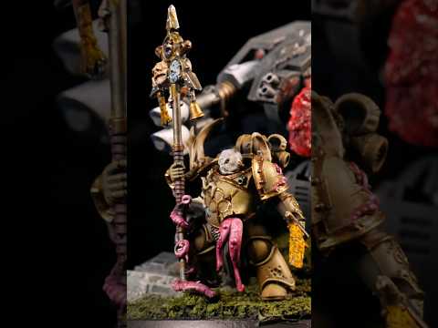 Painting Warhammer Death Guards in an easy grimdark scheme!