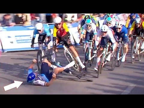 Massive Crash in Chaotic Final Sprint | Tour de la Provence 2025 Stage 3