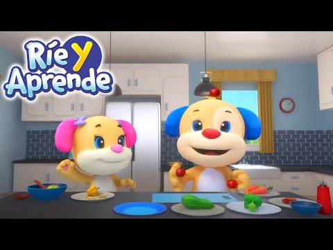 ¡Diversión en la cocina! 🎵 | Canciones de aprendizaje para niños pequeños