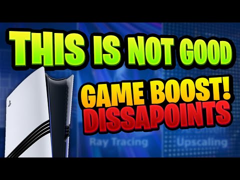 PS5 Pro 'Game Boost' Feature Falls Short! - What Does This Mean?