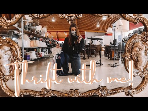 THRIFT WITH ME |Thrifting at Salvation Army and Goodwill + Thrift Haul