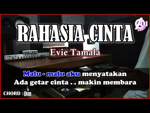 RAHASIA CINTA - Evie tamala - Karaoke Dangdut Korg Pa3x (Chord&Lirik)