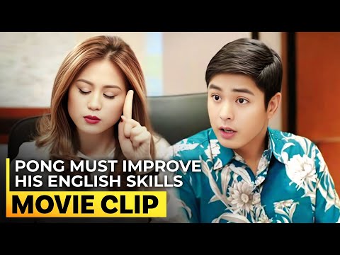 Pong must improve his English skills | ‘You’re My Boss’ | #MovieClip