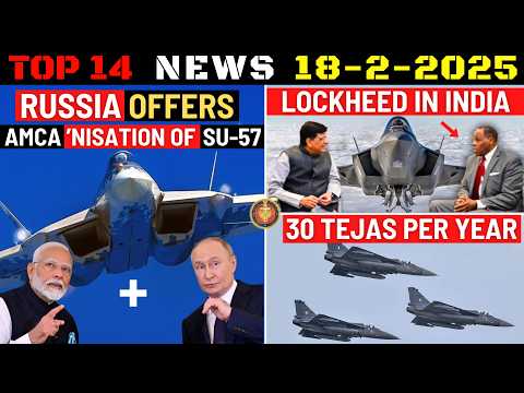 Indian Defence Updates : Su-57E Best Offer,Lockheed in India,30 Tejas MK1A Per Year,DRDO APS Ready