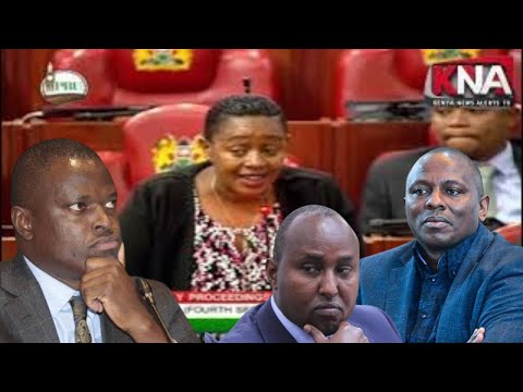 "NDINDI NYORO AMEWASAIDIA SASA MNAMGEUKA!" SABINA CHEGE DEFENDS MP NDINDI NYORO IN PARLIAMENT