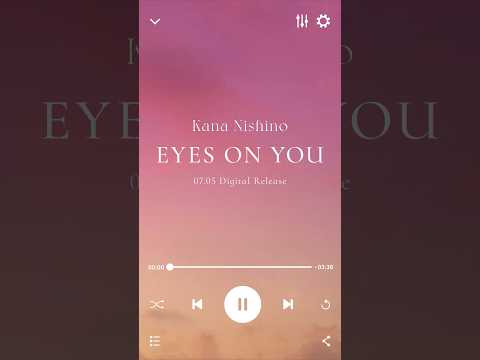 新曲"EYES ON YOU"🎧ティザー音源解禁！🎉