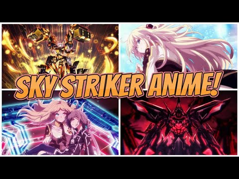 NEW SKY STRIKER ANIME - 5 MINUTE TRAILER REACTION!