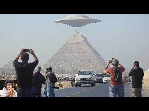 They Are Landing On The Pyramids...