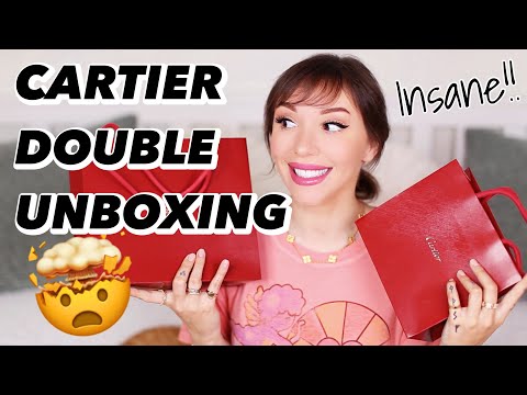 Cartier Juste Un Clou Earrings & Trinity Cushion Ring Unboxing + Review