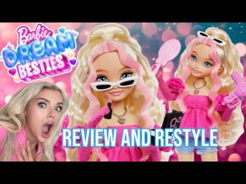 BARBIE DREAM BESTIES! LETS EXPERIMENT! MALIBU BARBIE REVIEW, COMPARISON, AND RESTYLE!