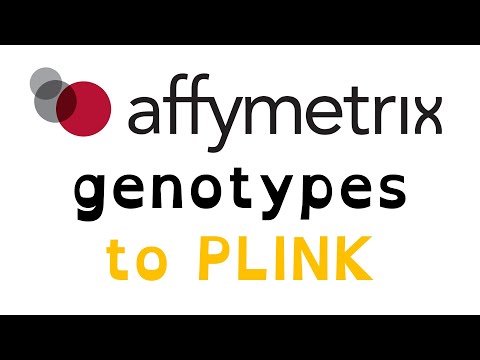 Affymetrix raw genotype file to PLINK