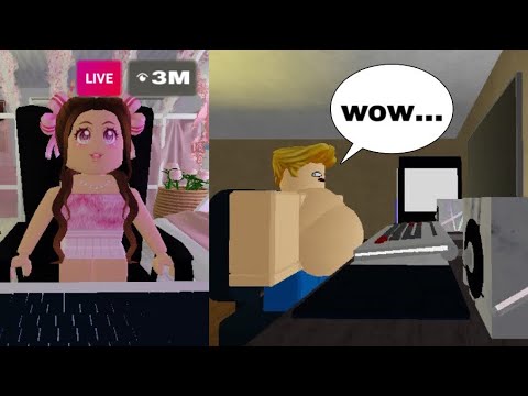 the life of a famous youtuber (roblox story)