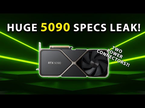 HUGE RTX 5090 Leak: Specs Update & TWO Power Connectors?!