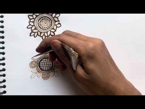 Mehndi Class DAY 4 | File Making | Tanisha Mehandi Tutorial