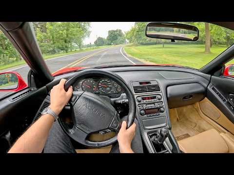 1996 Acura NSX-T (5-Speed Manual) - POV Driving Perfection