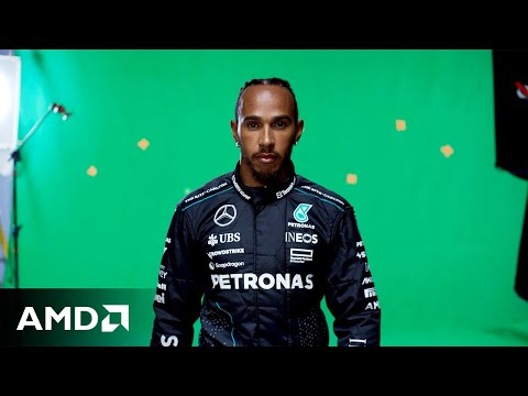 AMD |  Behind The Scenes of 'Driven to Advance' with Lewis Hamilton