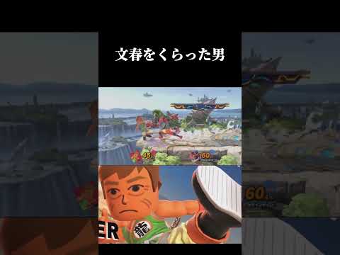 話題の男で無双するスマブラSP