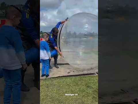 Boy Goes Boating Inside a Balloon! 🎈🚤😲