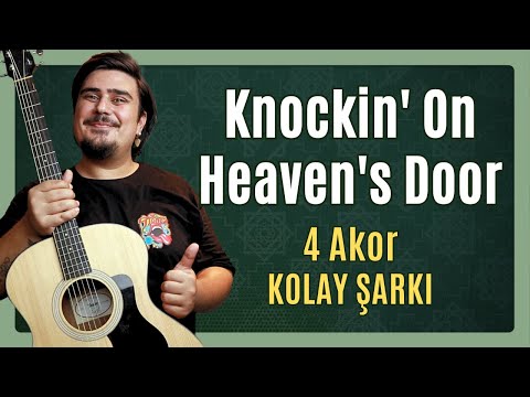 Knocking on Heaven's Door - Super Easy Guitar Song! Acoustic Guitar Lesson