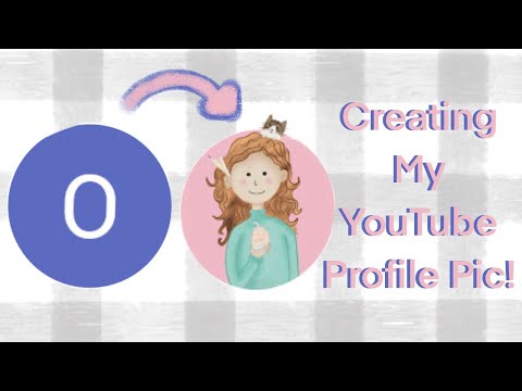 How I Created My YouTube Profile Picture in Procreate!