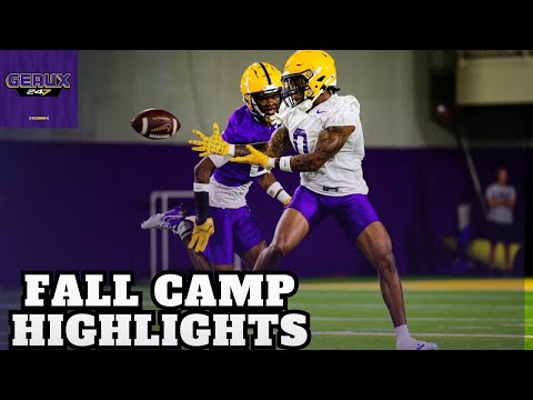 LSU Fall Camp Highlights: August 8th, 2024