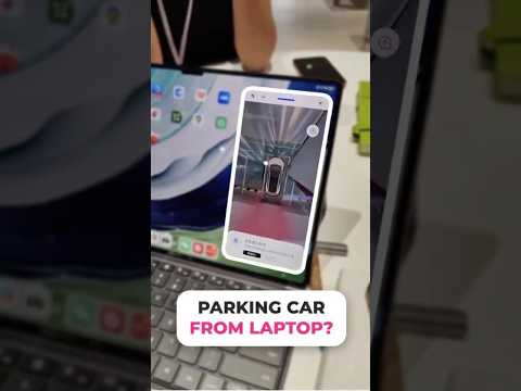 Auto-park your car with your device #china #tech #shorts