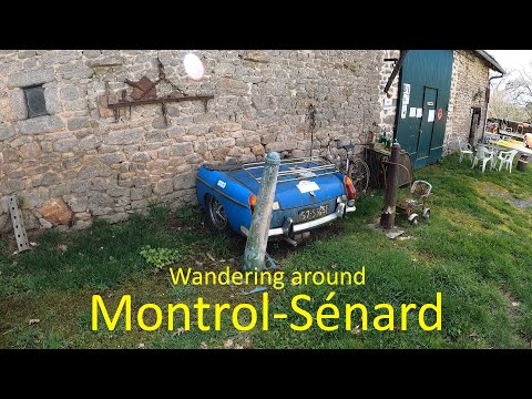 Wandering around Montrol-Senard, Nouvelle-Aquitaine, France. A taste of this pretty village.