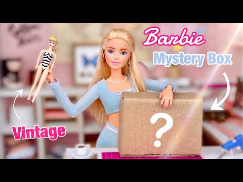 Opening a Huge Vintage Barbie Doll Mystery Box!