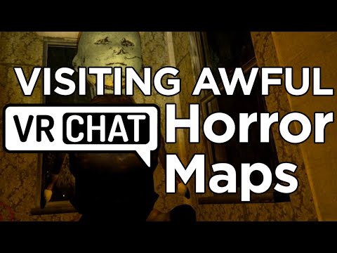 Visiting Awful VRChat Horror Maps