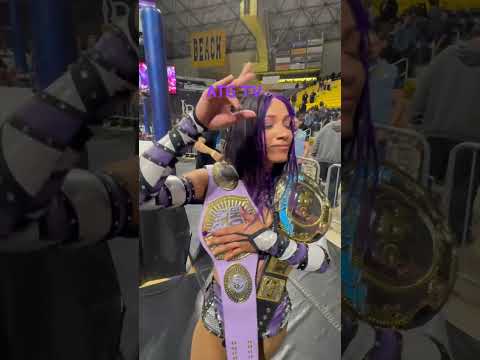 Meeting Mercedes Mone Sasha Banks after NJPW Strong Style Evolved #njpw #aew #wwe #shorts #ceo #live