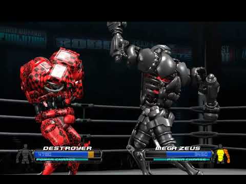 REAL STEEL THE VIDEO GAME/DESTROYER vs MEGA ZEUS/