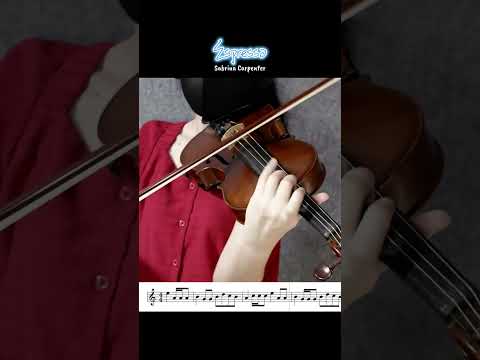 Espresso - Sabrina Carpenter (Violin Cover with Sheet Music)