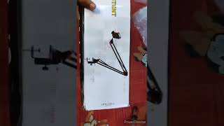 mobtude professional microphone stand with phone Holder #mobilesitup #stand#unboxing #intelligentart