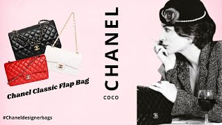 The history behind the FAMOUS Chanel Classic flap bag.