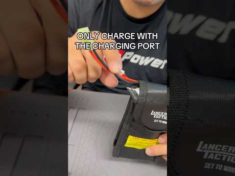 How to Safely Charge Airsoft Lipo Batteries #airsoft #airsoftgi #shorts #short #gaming #howto #toys