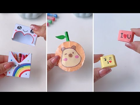 Paper craft/ Easy craft ideas/ miniature craft/ how to make/ DIY/ school project/ Sharmin’s craft