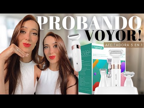 SORPRENDIDA! - PROBANDO LOS MEJORES PRODUCTOS DE VOYOR AFEITADORA 5 EN 1