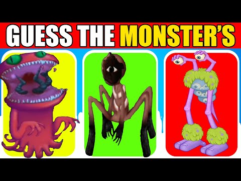 GUESS the MONSTER'S VOICE | MY SINGING MONSTERS | Baby X'rt, Baby Pentumbra, frog