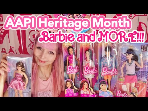 Happy AAPI Heritage Month with Barbie !! Kristi Yamaguchi Doll Mattel