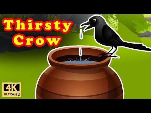 Thirsty Crow Story in English | Moral stories for Kids | Bedtime Stories for Children