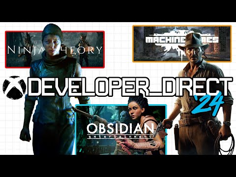 Xbox Developer Direct 2024 | Shadow Drops! Indiana Jones Avowed Hellblade & New Surprises Showcase