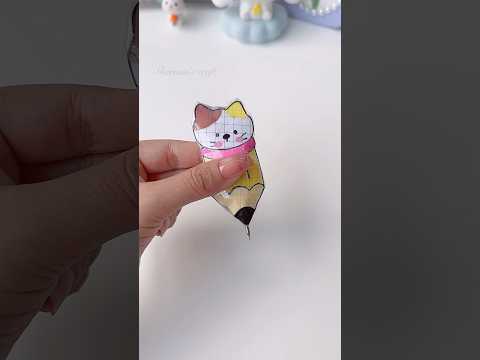 DIY Cute Pen Squishy #squishy #diy #art #youtubeshorts #shorts