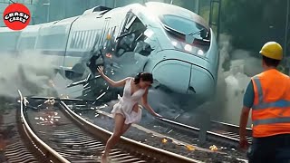 115 SHOCKING Train Crash Compilation Caught On Camera | Idiots In Cars | Best Of 2025 #2