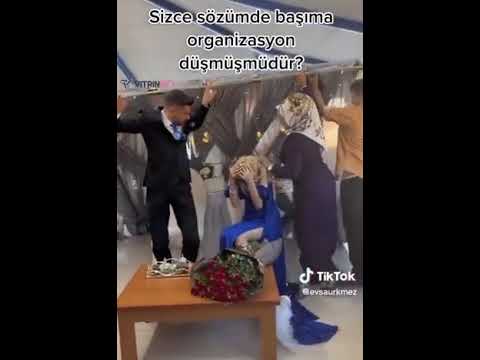 nişanda kafaya dekor düşmesi fail