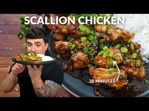 Incredible Scallion Chicken Done in Just 20 Minutes!