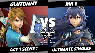 Reaper Invitational - Glutonny (Link) Vs. Mr. E (Lucina) Smash Ultimate - SSBU