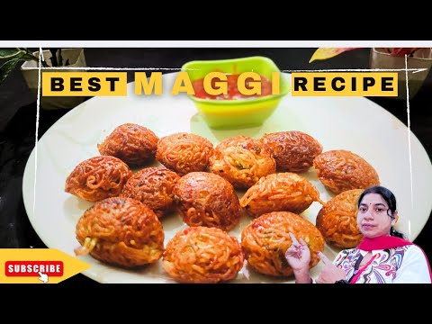 Maggie Appe Recipe | 5 मिनट में मैगी से बनाये चटपटा नाश्ता | Chatpata Snacks Recipe 🤤